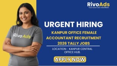 Kanpur Office Female Accountant Recruitment 2026 Tally Jobs