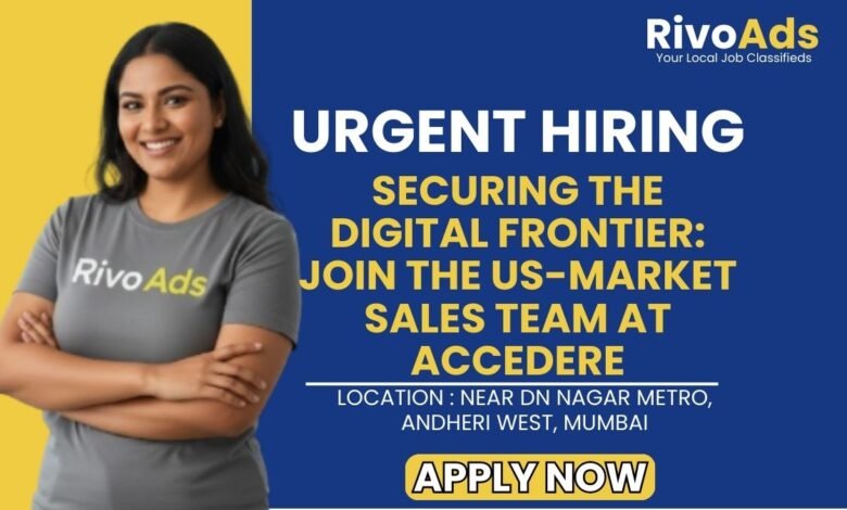 Accedere Andheri Recruitment 2026 Cybersecurity Job Vacancy