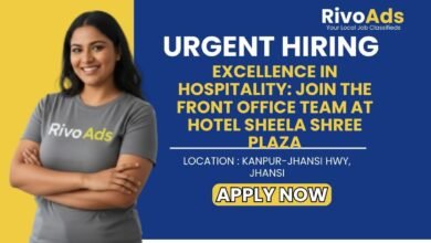 Hotel Sheela Shree Plaza Jhansi Recruitment 2026 Receptionist Vacancy