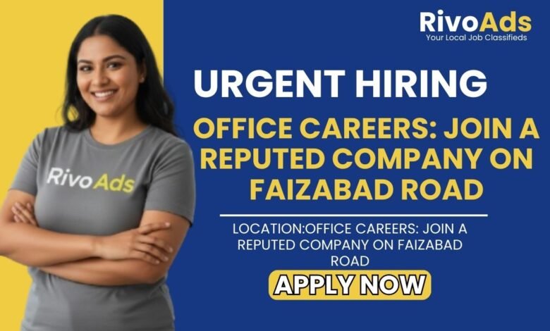 Dayal Residency Faizabad Road Jobs 2026 Accountant Vacancy