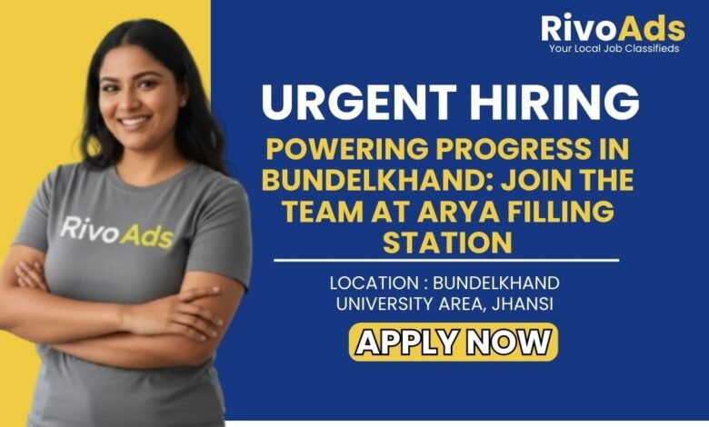 Arya Filling Station Jhansi Jobs 2026 Fuel Attendant Vacancy