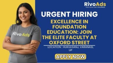 Oxford Street Convent School Varanasi Recruitment 2026 Faculty Vacancy