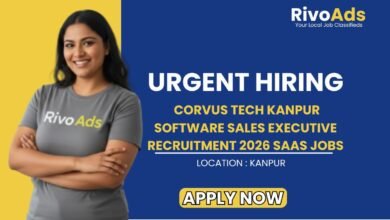 Corvus Tech Kanpur Software Sales Executive Recruitment 2026 SaaS Jobs