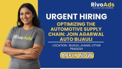 Agarwal Auto Bijauli Jhansi Recruitment 2026 Parts In-charge Job