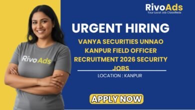 Vanya Securities Unnao Kanpur Field Officer Recruitment 2026 Security Jobs