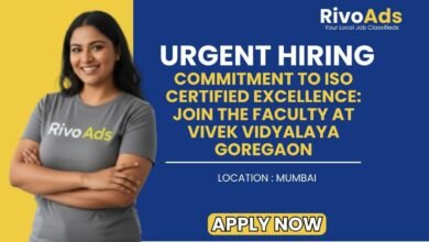 Vivek Vidyalaya Goregaon Recruitment 2026 Shikshan Sevak Vacancy