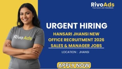 Hansari Jhansi New Office Recruitment 2026 Sales & Manager Jobs