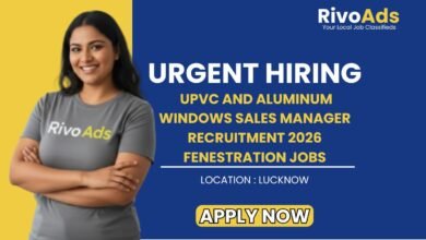 UPVC and Aluminum Windows Sales Manager Recruitment 2026 Fenestration Jobs