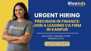 CA Firm Accounts Jobs Kanpur 2026 Taxation Vacancy