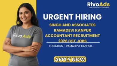 Singh and Associates Ramadevi Kanpur Accountant Recruitment 2026 GST Jobs