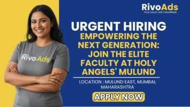 Holy Angels High School Mulund Recruitment 2026 Teaching Vacancy
