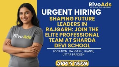 Sharda Devi School Jhansi Recruitment 2026 Teacher and Staff Vacancy