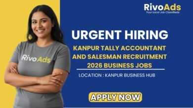 Kanpur Tally Accountant and Salesman Recruitment 2026 Business Jobs