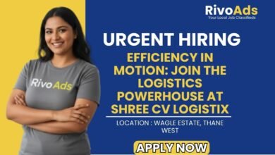 Shree CV Logistix Thane West Recruitment 2026 Office Assistant Vacancy