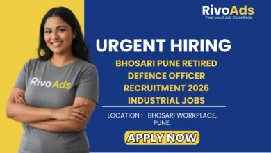 Bhosari Pune Retired Defence Officer Recruitment 2026 Industrial Jobs