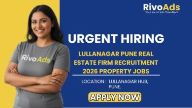 Lullanagar Pune Real Estate Firm Recruitment 2026 Property Jobs