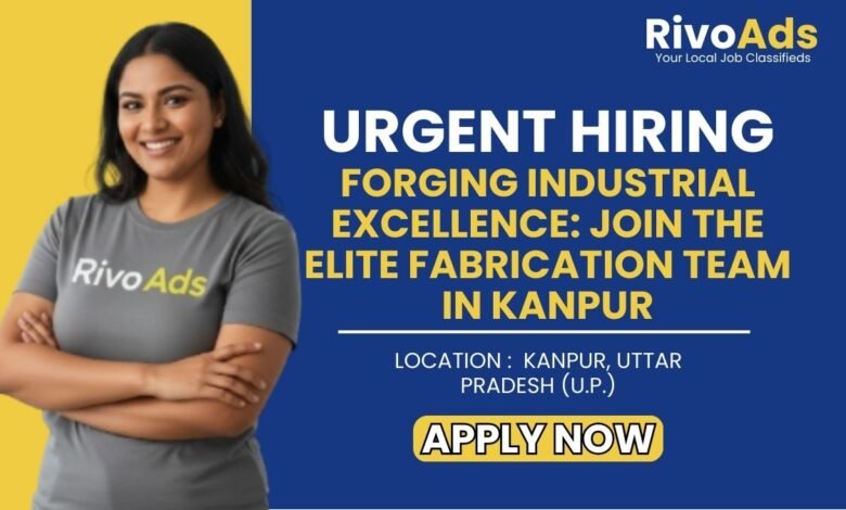 Industrial Fabrication Jobs Kanpur 2026 Lathe Operator Vacancy
