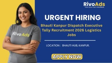 Bhauti Kanpur Dispatch Executive Tally Recruitment 2026 Logistics Jobs