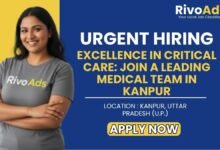 Hospital Staff Recruitment Kanpur 2026 ICU Nursing Vacancy