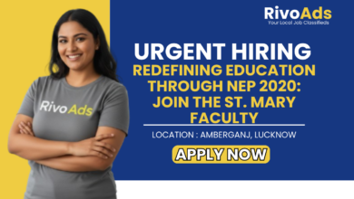 St Mary Public Inter College Lucknow Jobs 2026 PGT Physics Vacancy