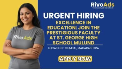 St George High School Mulund Recruitment 2026 Secondary Teacher Vacancy