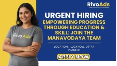 Manavodaya Lucknow Jobs 2026 Computer Operator Vacancy