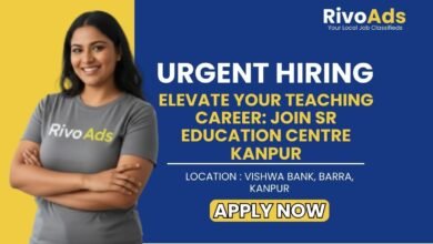 SR Education Centre Kanpur Recruitment 2026 ICSE Teacher Vacancy