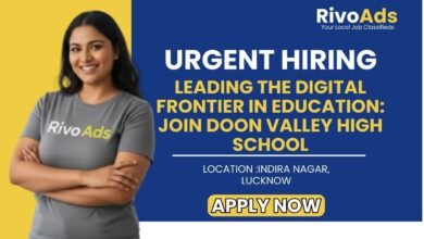 Doon Valley High School Lucknow Jobs 2026 Social Media Manager Vacancy