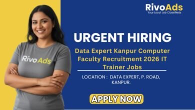 Data Expert Kanpur Computer Faculty Recruitment 2026 IT Trainer Jobs