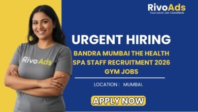 Bandra Mumbai The Health Spa Staff Recruitment 2026 Gym Jobs