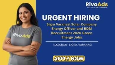 Sigra Varanasi Solar Company Energy Officer and BDM Recruitment 2026 Green Energy Jobs