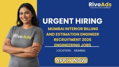 Mumbai Interior Billing and Estimation Engineer Recruitment 2026 Engineering Jobs