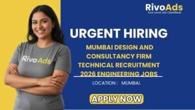Mumbai Design and Consultancy Firm Technical Recruitment 2026 Engineering Jobs