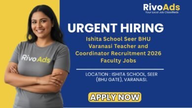 Ishita School Seer BHU Varanasi Teacher and Coordinator Recruitment 2026 Faculty Jobs