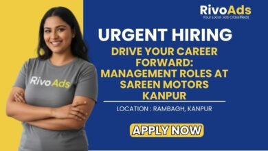 Sareen Motors Kanpur Recruitment 2026 Automobile Jobs