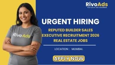 Reputed Builder Sales Executive Recruitment 2026 Real Estate Jobs