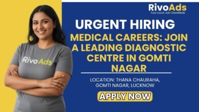 Nidan Diagnostic Gomti Nagar Jobs 2026 Medical Staff Vacancy