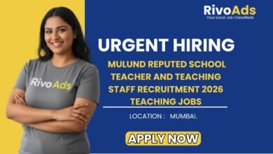 Mulund Reputed School Teacher and Teaching Staff Recruitment 2026 Teaching Jobs
