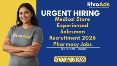Medical Store Experienced Salesman Recruitment 2026 Pharmacy Jobs