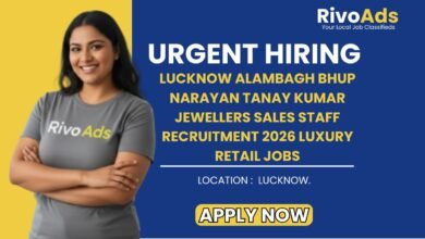 Lucknow Alambagh Bhup Narayan Tanay Kumar Jewellers Sales Staff Recruitment 2026 Luxury Retail Jobs