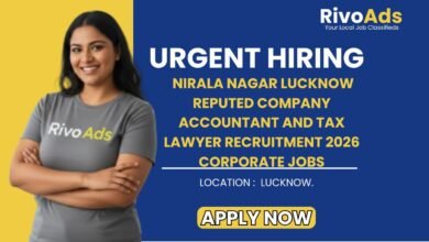 Nirala Nagar Lucknow Reputed Company Accountant and Tax Lawyer Recruitment 2026 Corporate Jobs