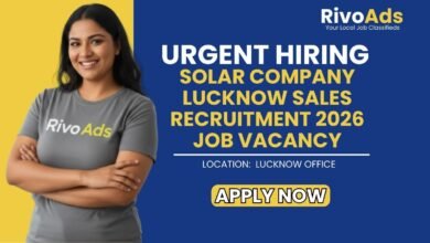 Solar Company Lucknow Sales Recruitment 2026 Job Vacancy