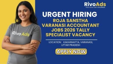 Roja Sanstha Varanasi Accountant Jobs 2026 Tally Specialist Vacancy