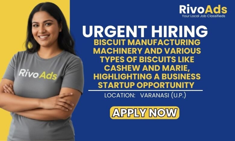 Biscuit Making Machinery Varanasi Food Processing Business Cashew Marie Crackjack