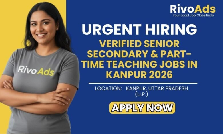 Senior Faculty Jobs Kanpur 2026 Mathematics Vacancy