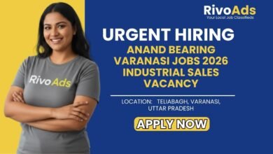 Anand Bearing Varanasi Jobs 2026 Industrial Sales Vacancy