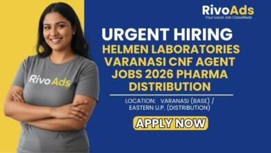 Helmen Laboratories Varanasi CNF Agent Jobs 2026 Pharma Distribution