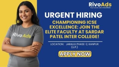Sardar Patel Inter College Jarauli Jobs 2026 ICSE Teacher Vacancy