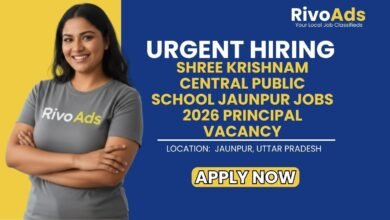 Shree Krishnam Central Public School Jaunpur Jobs 2026 Principal Vacancy