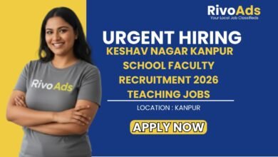 Keshav Nagar Kanpur School Faculty Recruitment 2026 Teaching Jobs